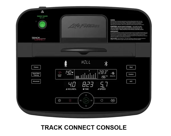 Life Fitness F3 Treadmill with Track Connect Console4.